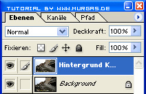 Tutorial Kontrastreiches Schwarz-Weiß