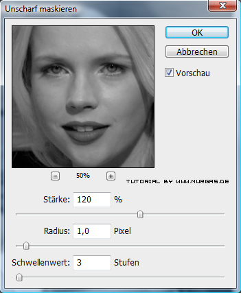 Tutorial Weiche Porträts ohne Schärfeverlust