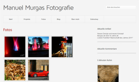 Erste Bilder in Galerie online