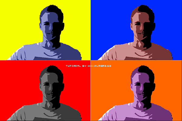 Tutorial Andy Warhol Effekt