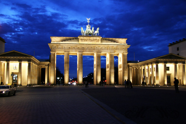 Brandenburger Tor in der "blauen Stunde" (2007)