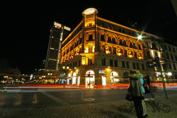 Zwischen Fressgass' und Opernplatz in Frankfurt (Januar 2013)