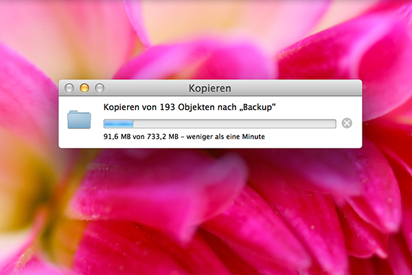 Datensicherung (Dateien Kopieren)