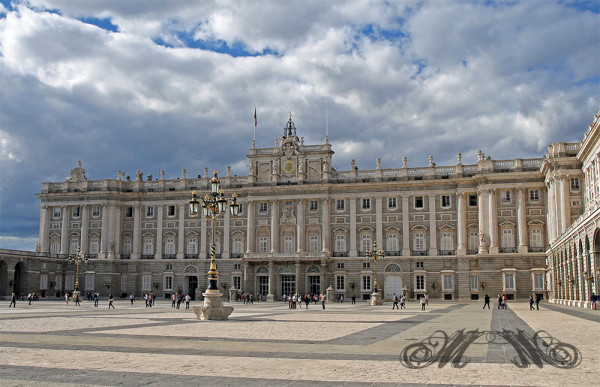 Der Palacio Real mit über 1.000 Zimmern (Mai 2014)