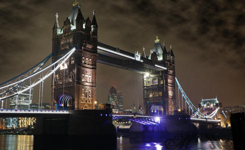 Bild der Woche (KW48/2014): Tower Bridge bei Nacht